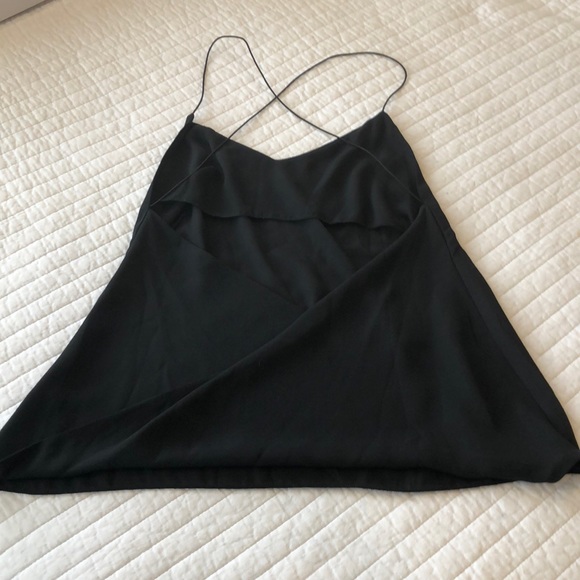 Black Open Back Tank - Picture 3 of 6